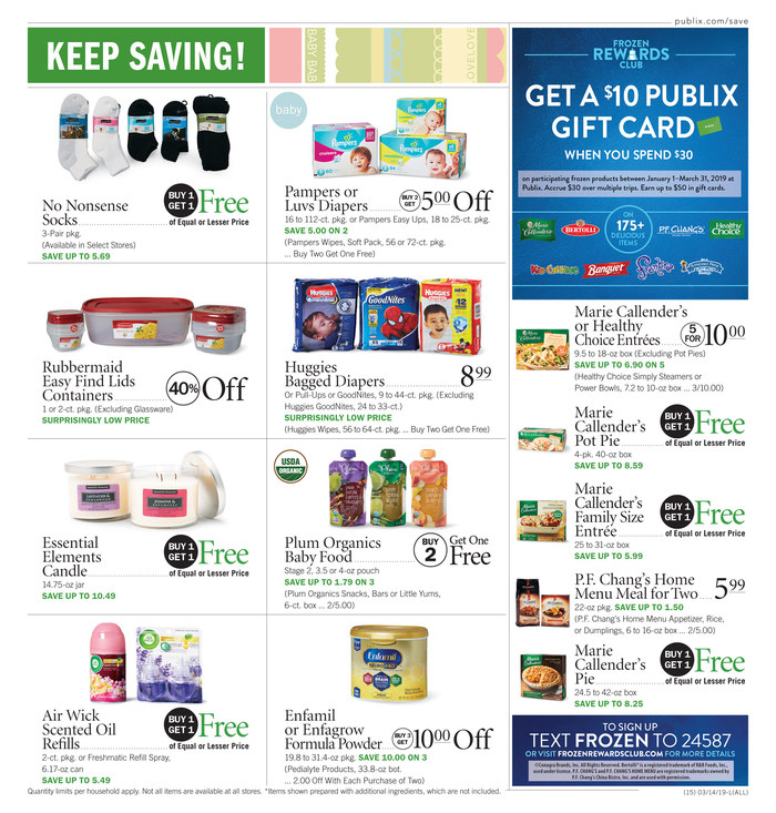 Publix Weekly Ad page 15