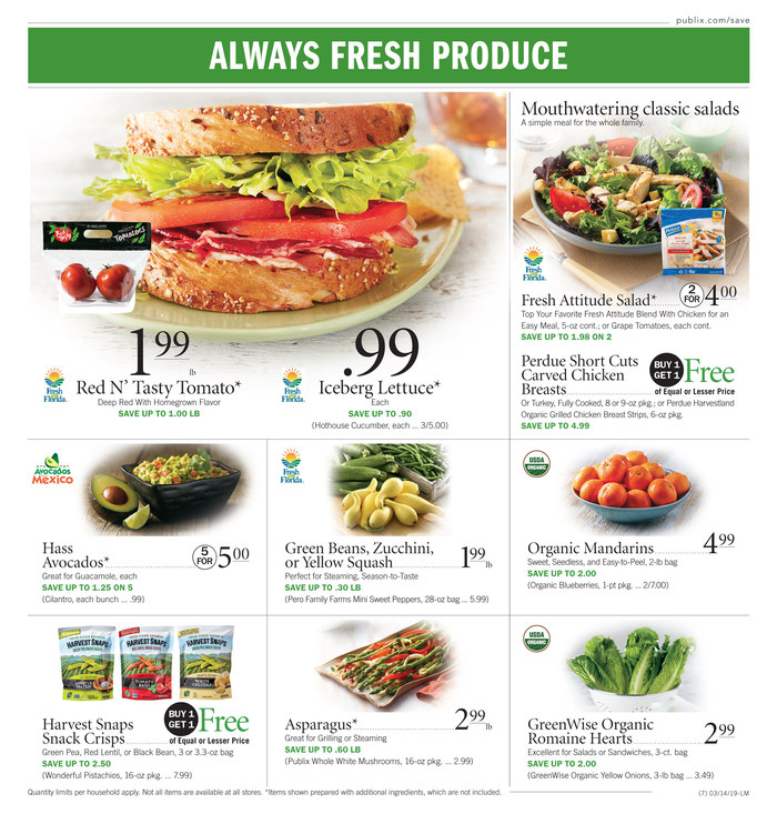 Publix Weekly Ad page 7
