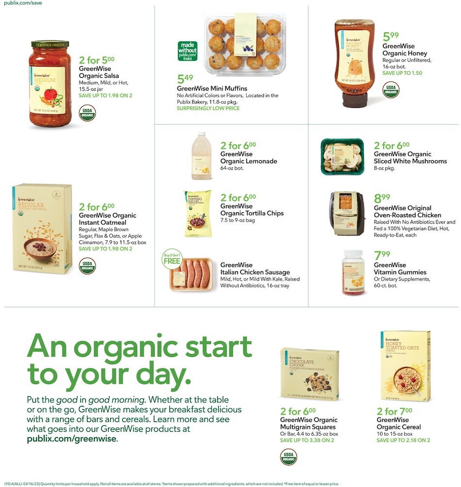 Publix Weekly Ad page 10