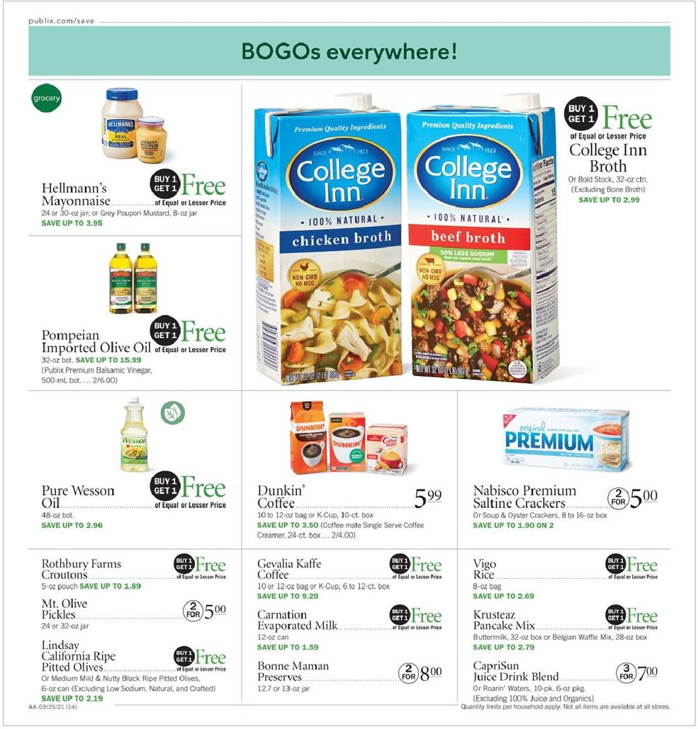 Publix Weekly Ad page 14