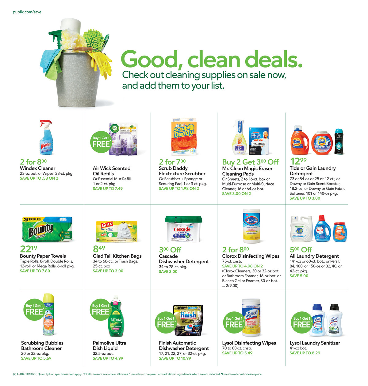 Publix Weekly Ad March 11 - 18, 2025 | WeeklyAds2
