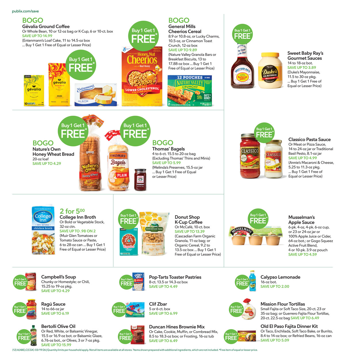 Publix Weekly Ad March 17 - 24, 2026 | WeeklyAds2