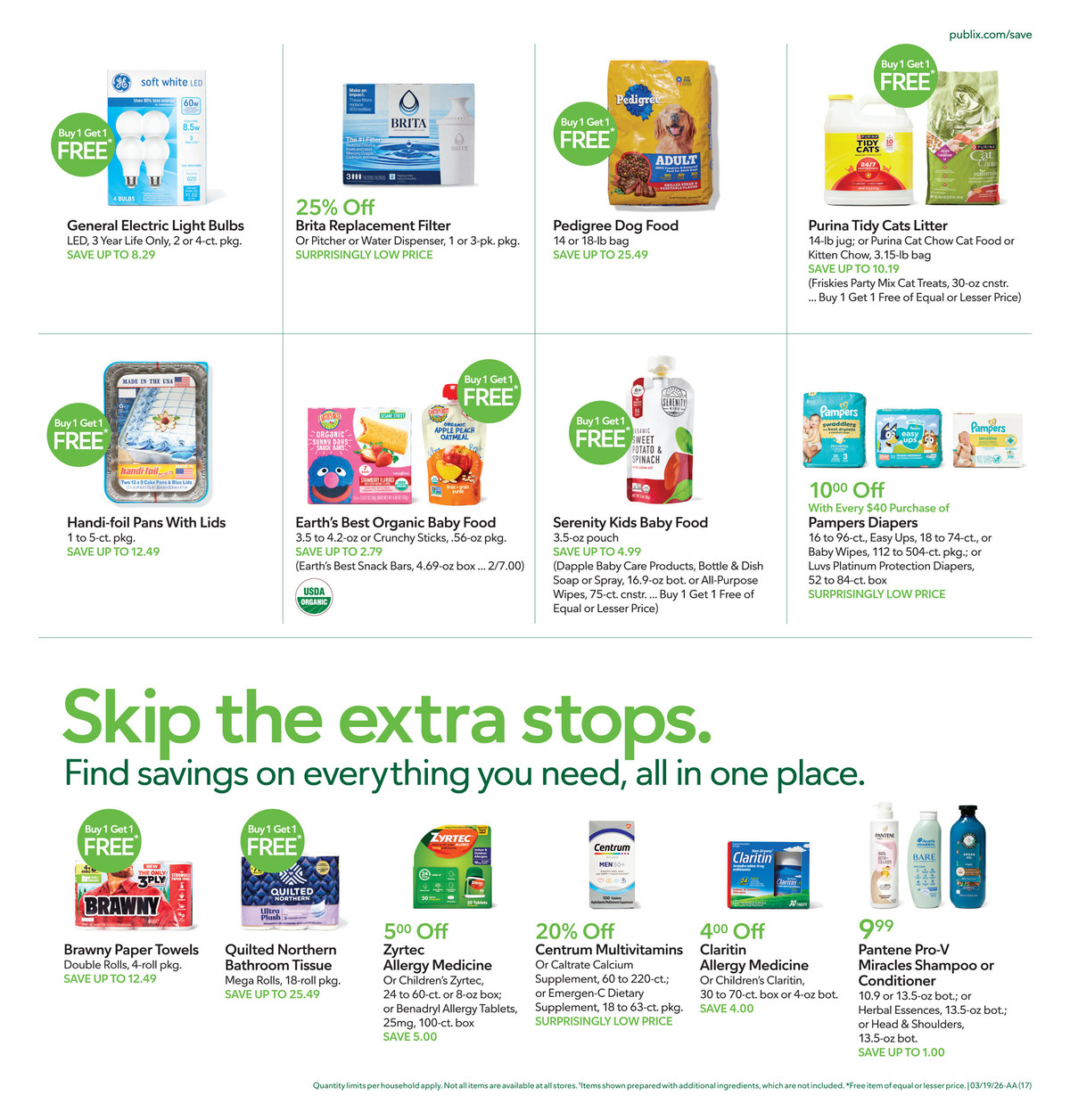 Publix Weekly Ad March 17 - 24, 2026 | WeeklyAds2
