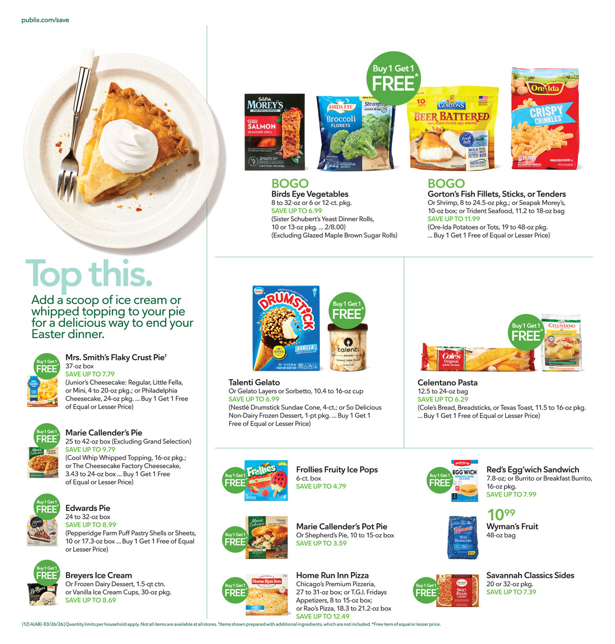 Publix Weekly Ad March 24 - April 4, 2026 | WeeklyAds2
