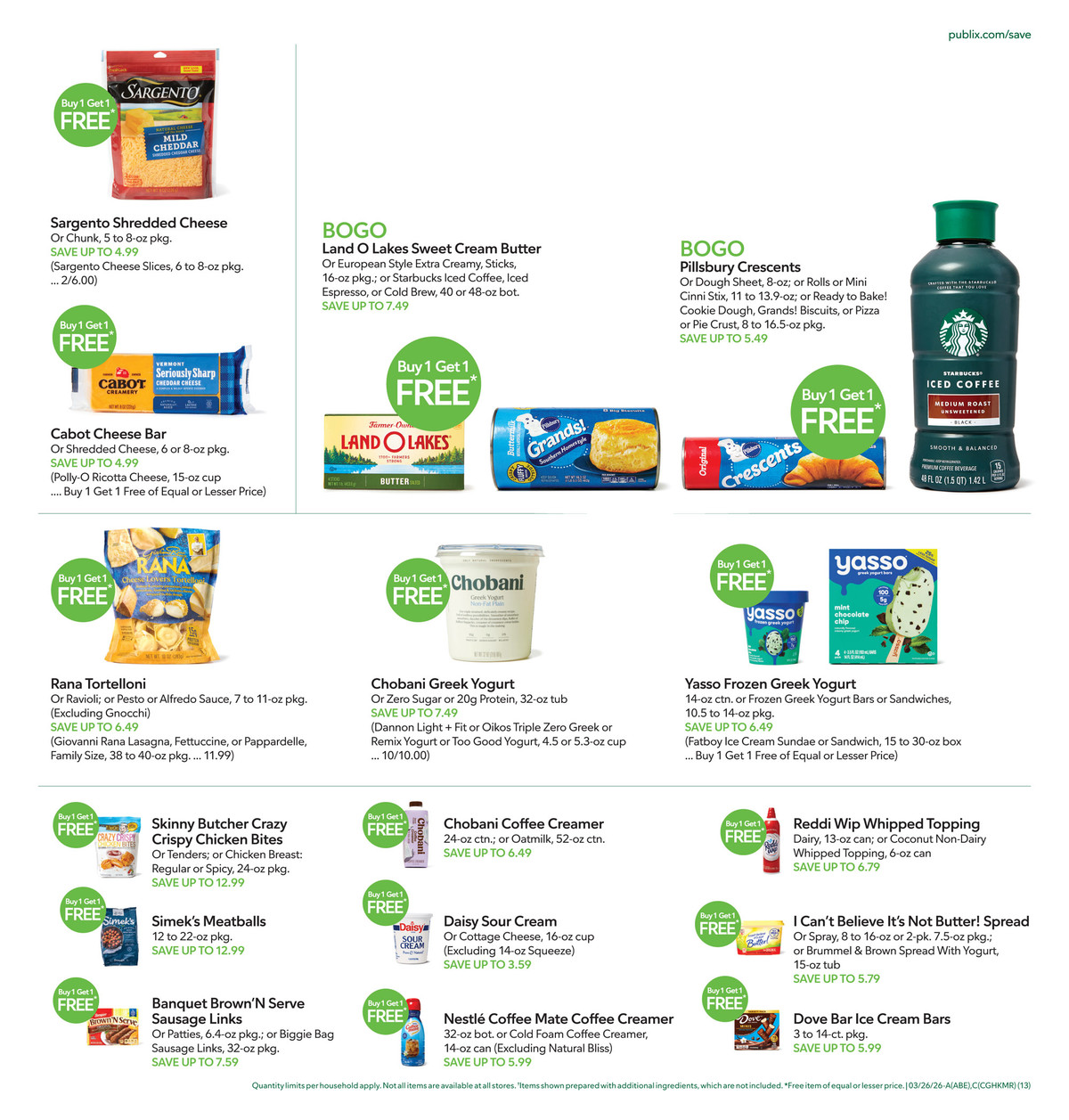 Publix Weekly Ad March 24 - April 4, 2026 | WeeklyAds2
