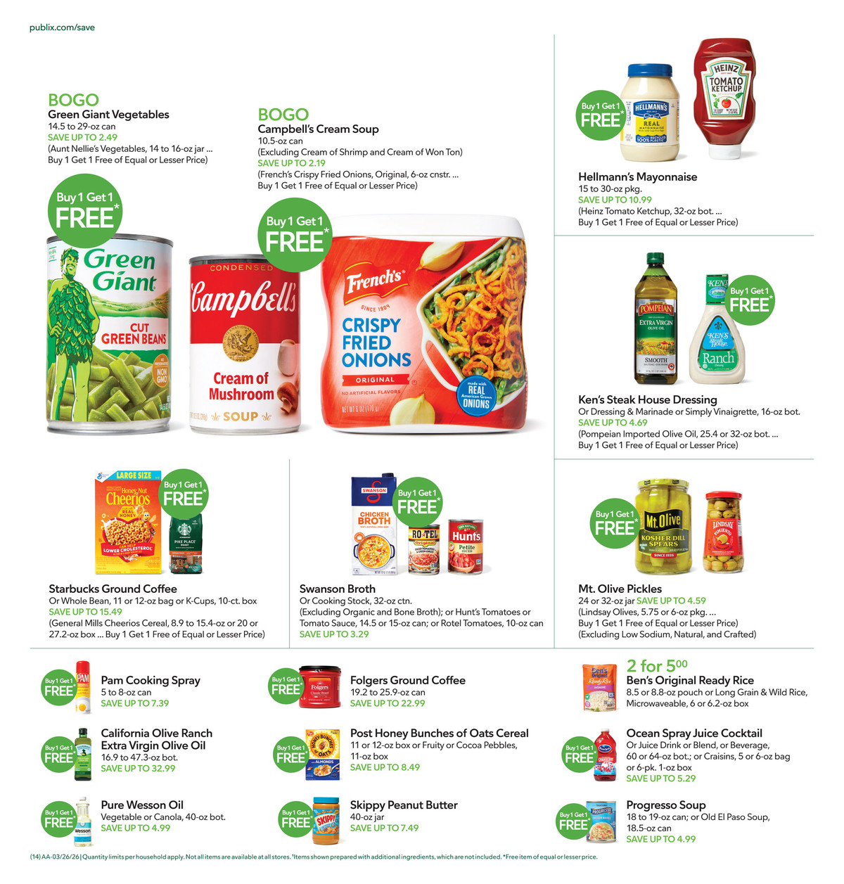 Publix Weekly Ad March 24 - April 4, 2026 | WeeklyAds2