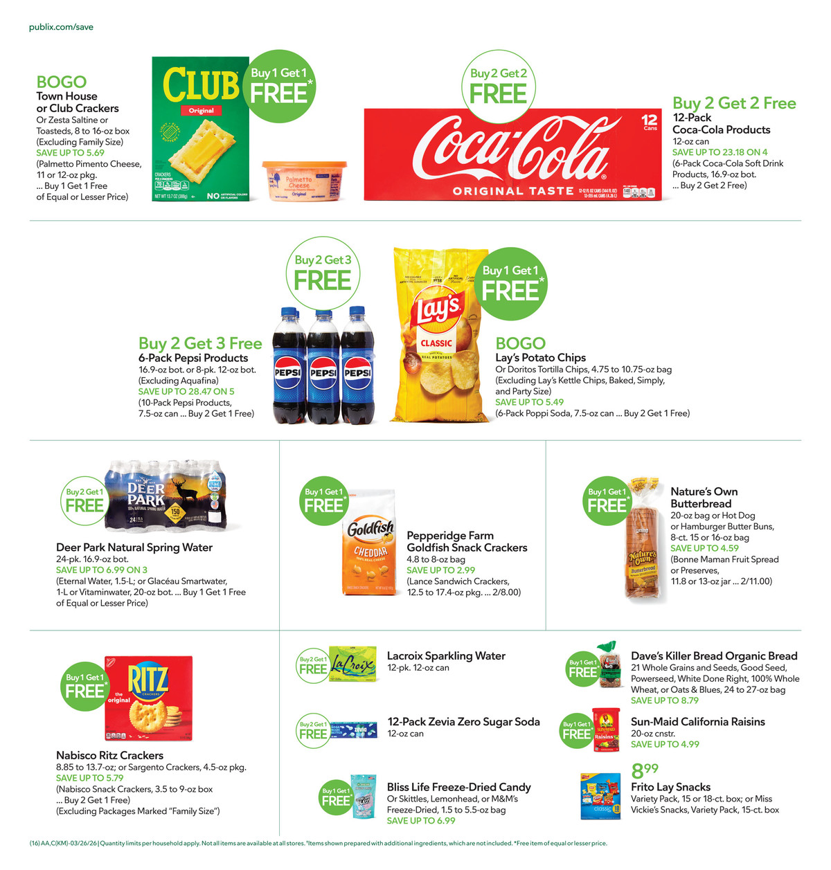Publix Weekly Ad March 24 - April 4, 2026 | WeeklyAds2