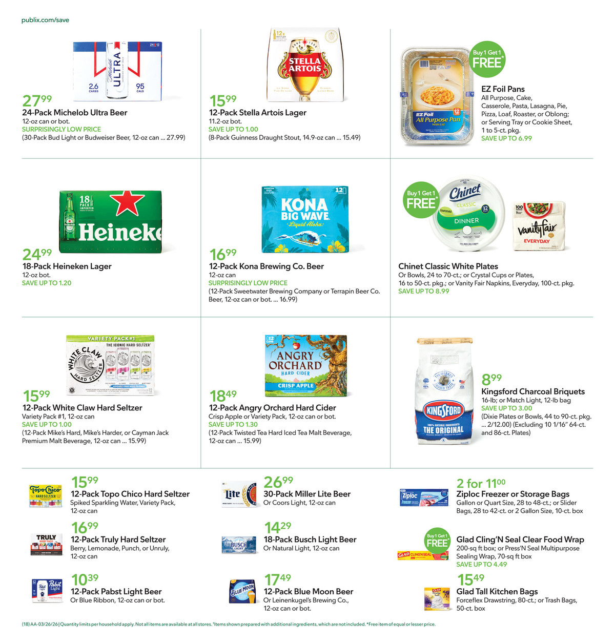 Publix Weekly Ad March 24 - April 4, 2026 | WeeklyAds2