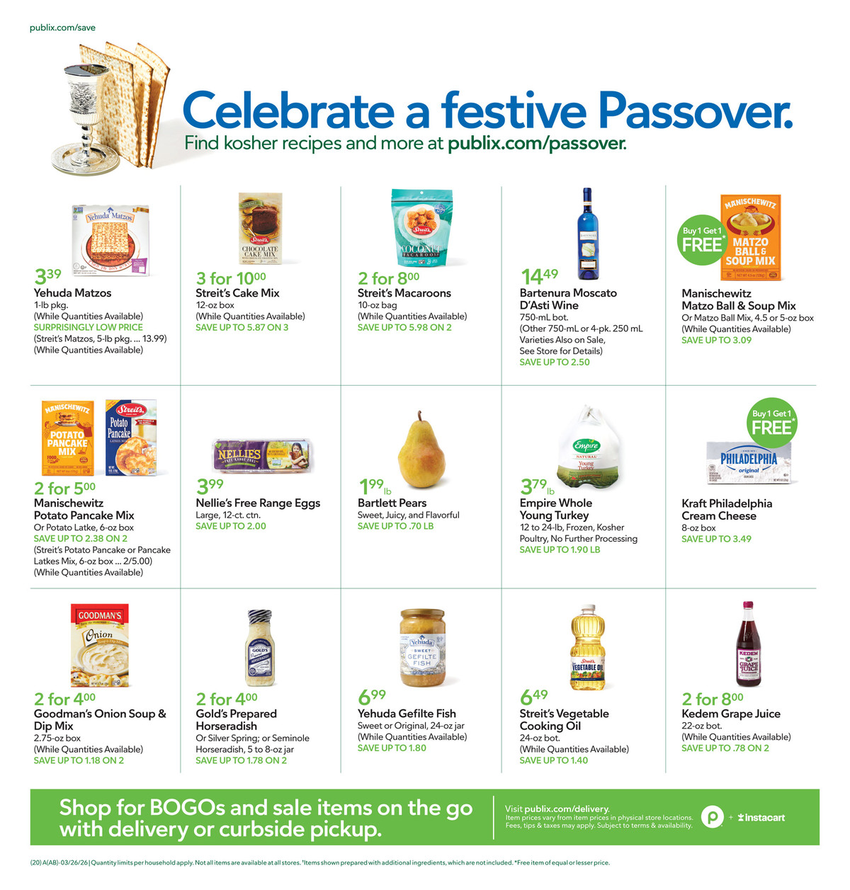 Publix Weekly Ad March 24 - April 4, 2026 | WeeklyAds2