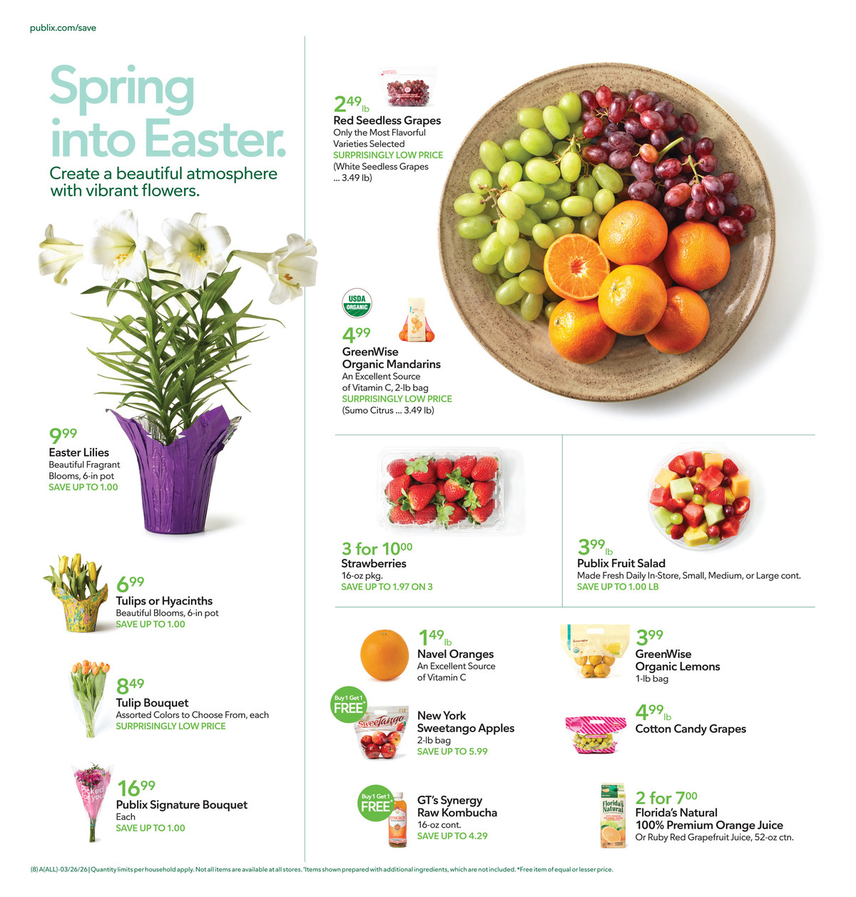 Publix Weekly Ad March 24 - April 4, 2026 | WeeklyAds2