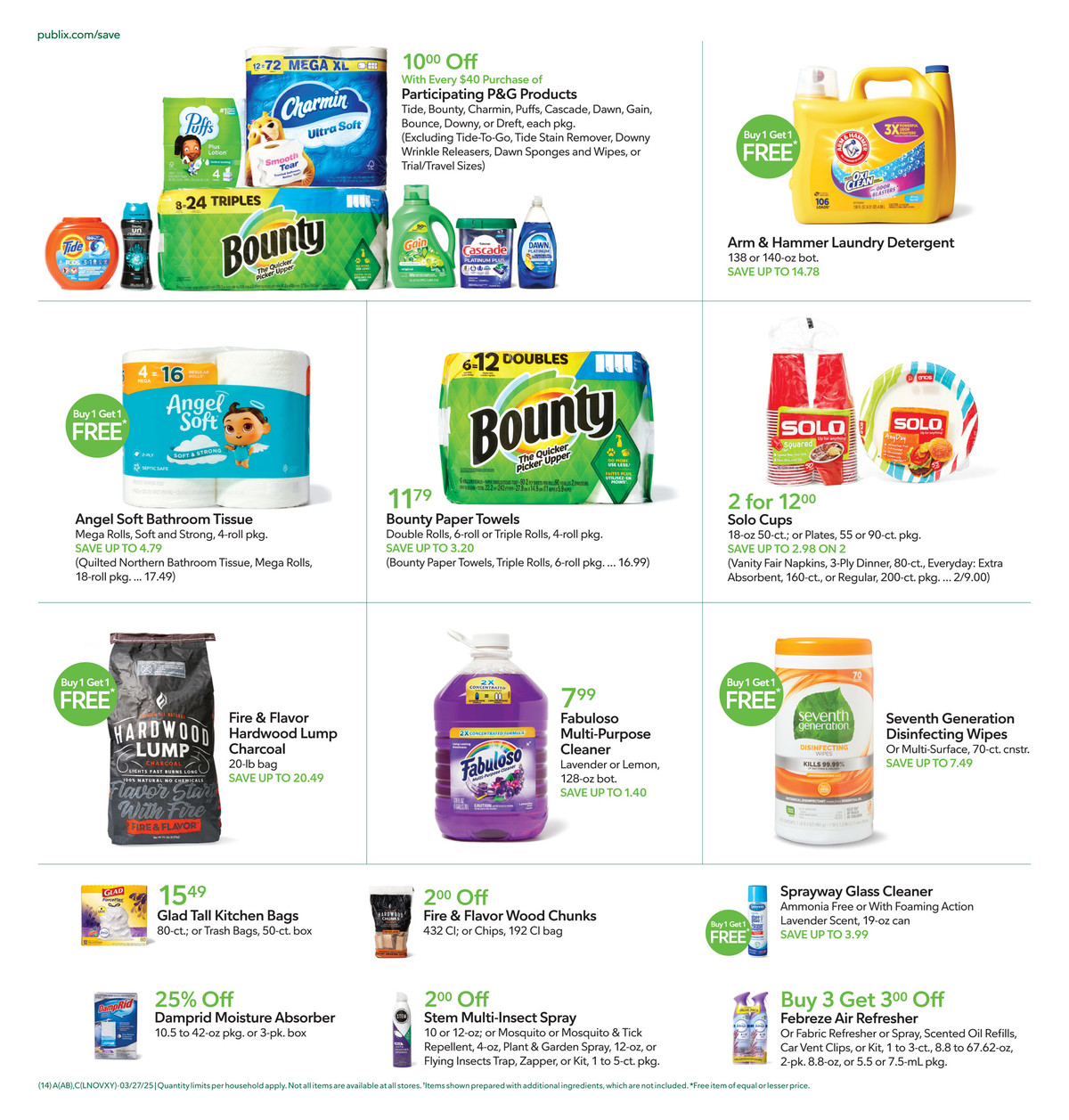 Publix Weekly Ad March 25 - April 1, 2025 | WeeklyAds2