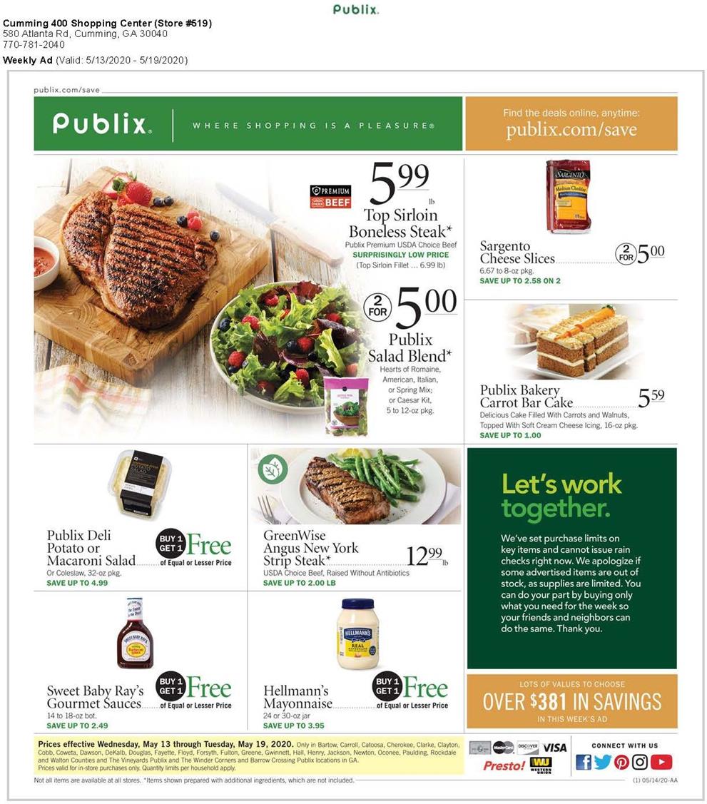 Publix Weekly Ad