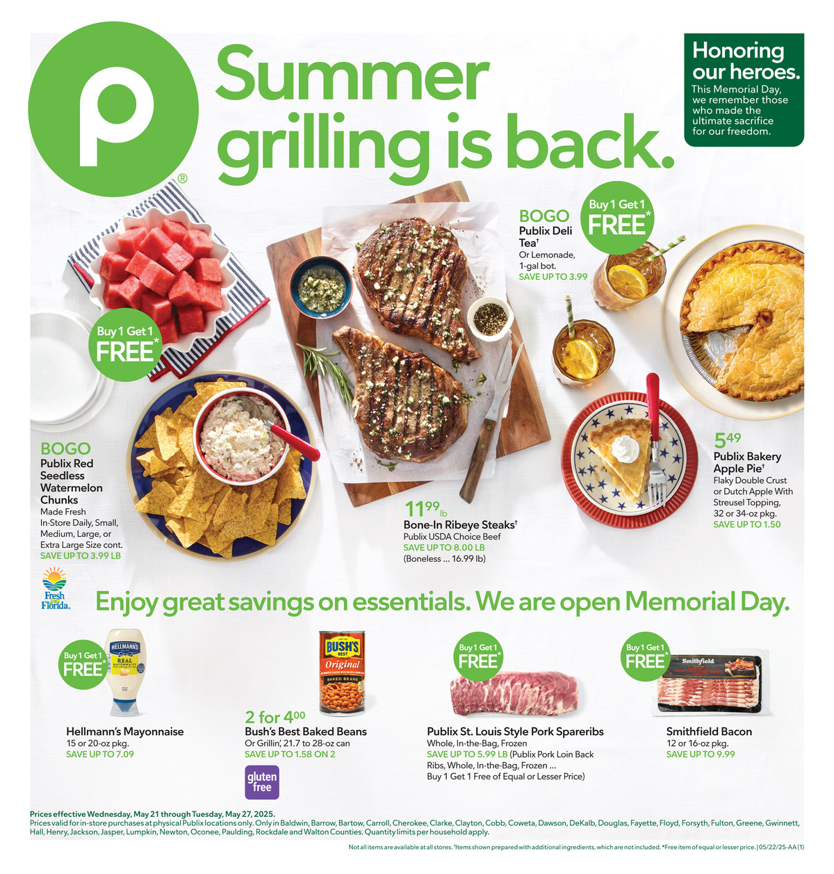 Publix Weekly Ad May 20 - 27, 2025 | WeeklyAds2