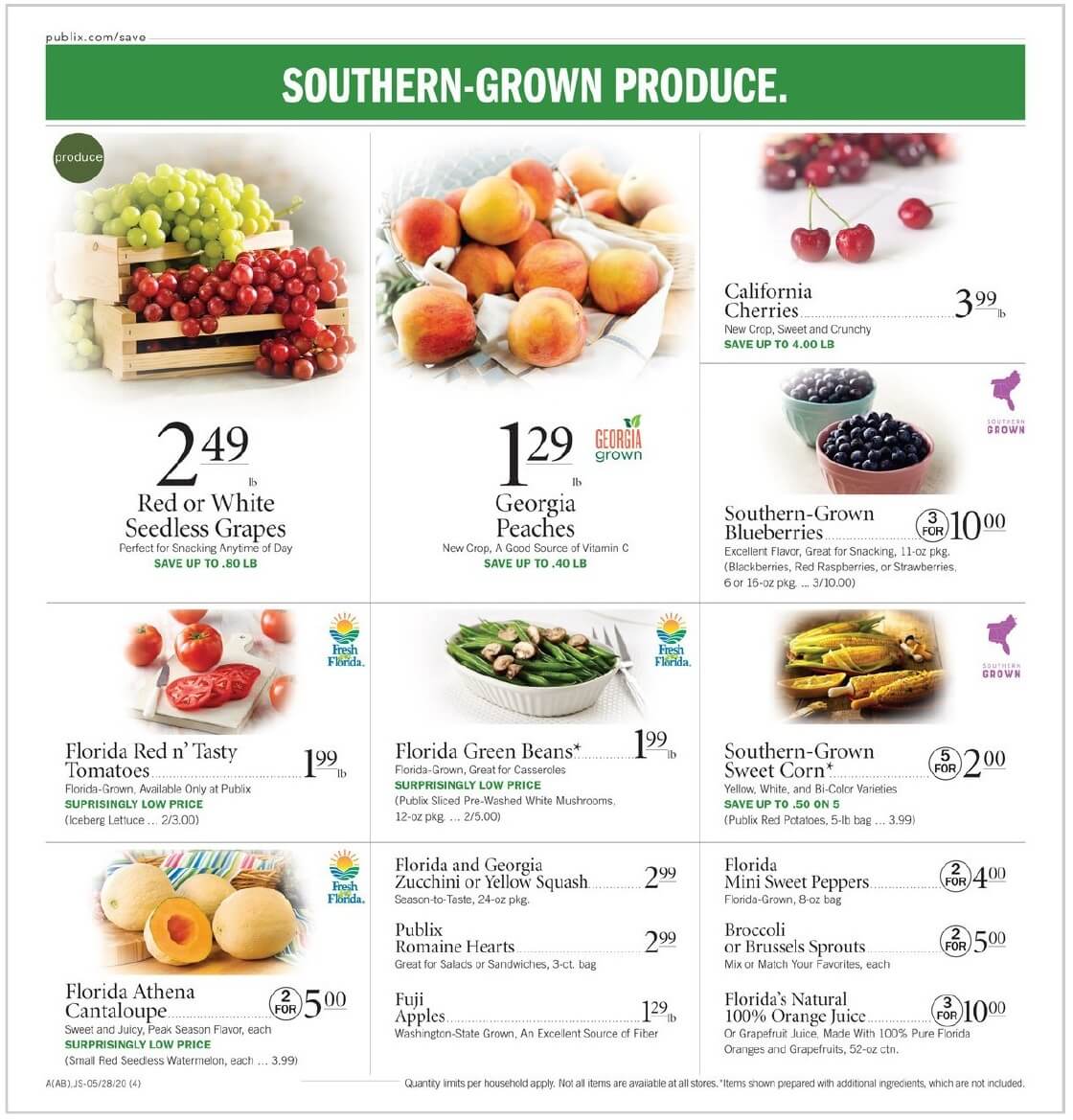 Publix Weekly Ad page 4