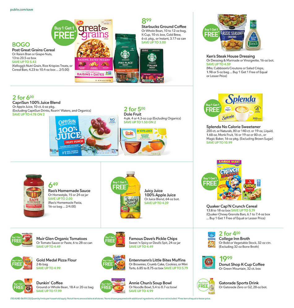 Publix Weekly Ad page 10