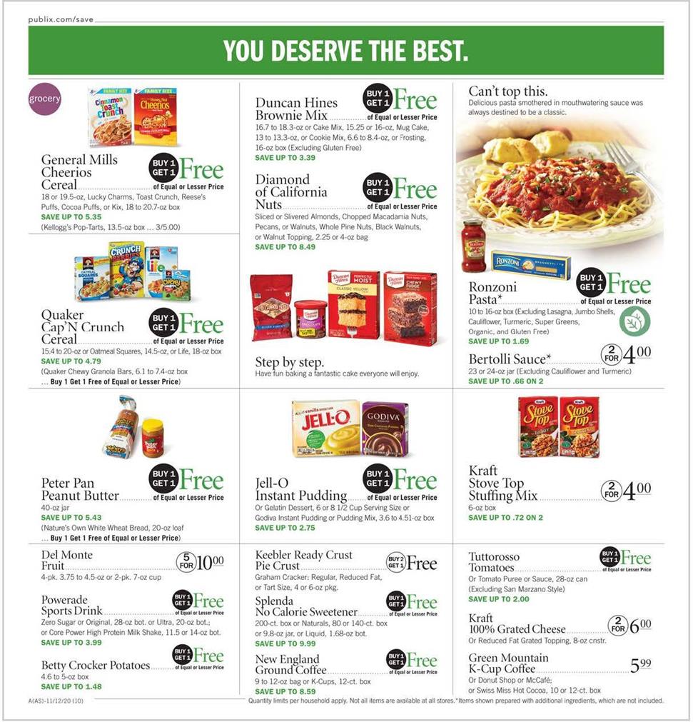 Publix Weekly Ad Nov 11 - 17, 2020 page 14