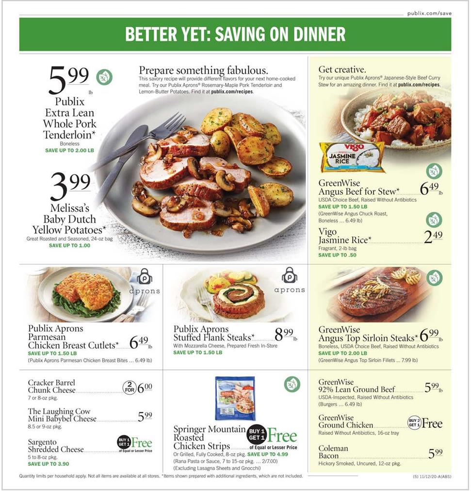 Publix Weekly Ad Nov 11 - 17, 2020 page 5