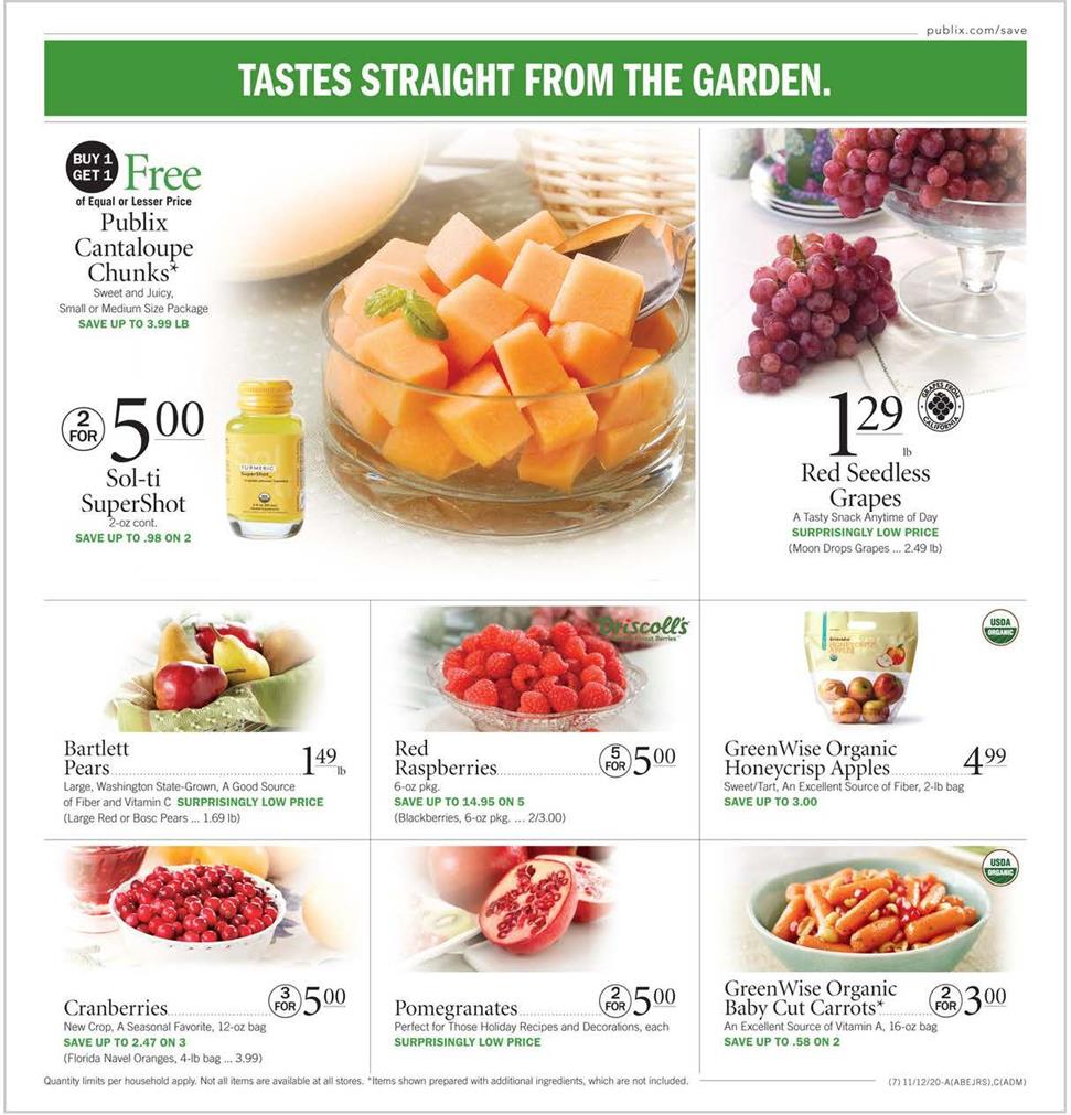 Publix Weekly Ad Nov 11 - 17, 2020 page 7