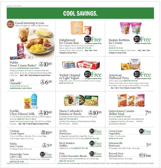 Publix Weekly Ad page 12