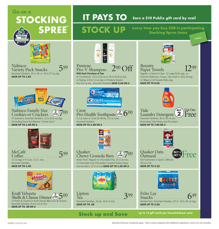 Publix Weekly Ad Nov 30 - Dec 6 2016 page 16
