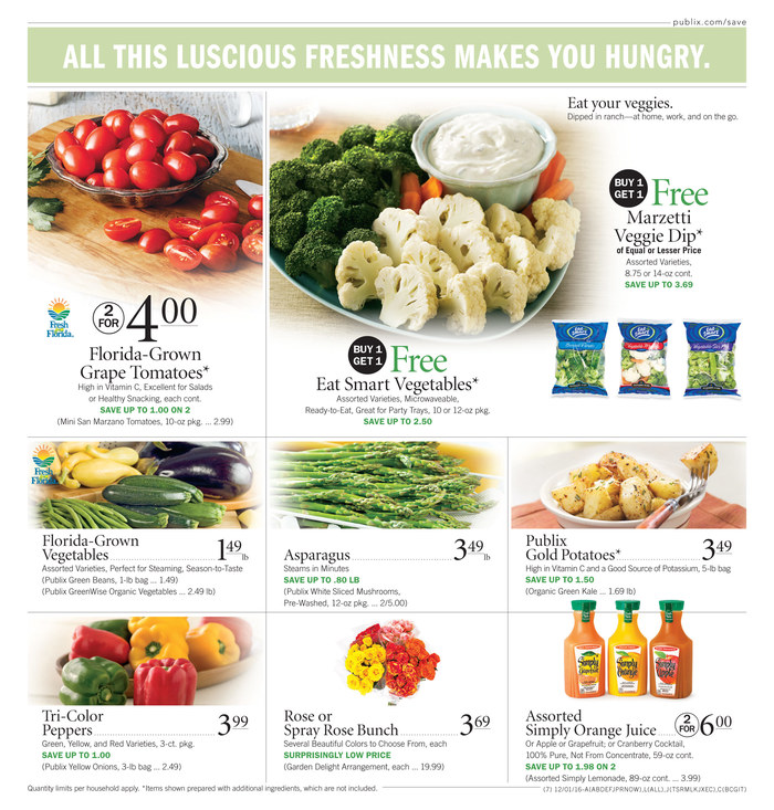 Publix Weekly Ad Nov 30 - Dec 6 2016 page 7
