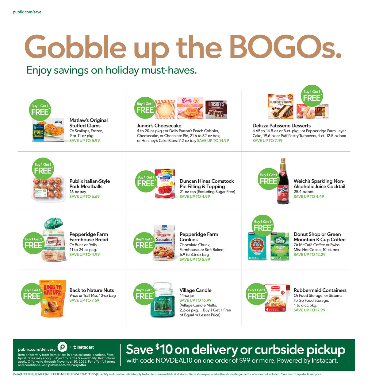 Publix Weekly Ad November 11 - 18, 2025 | WeeklyAds2