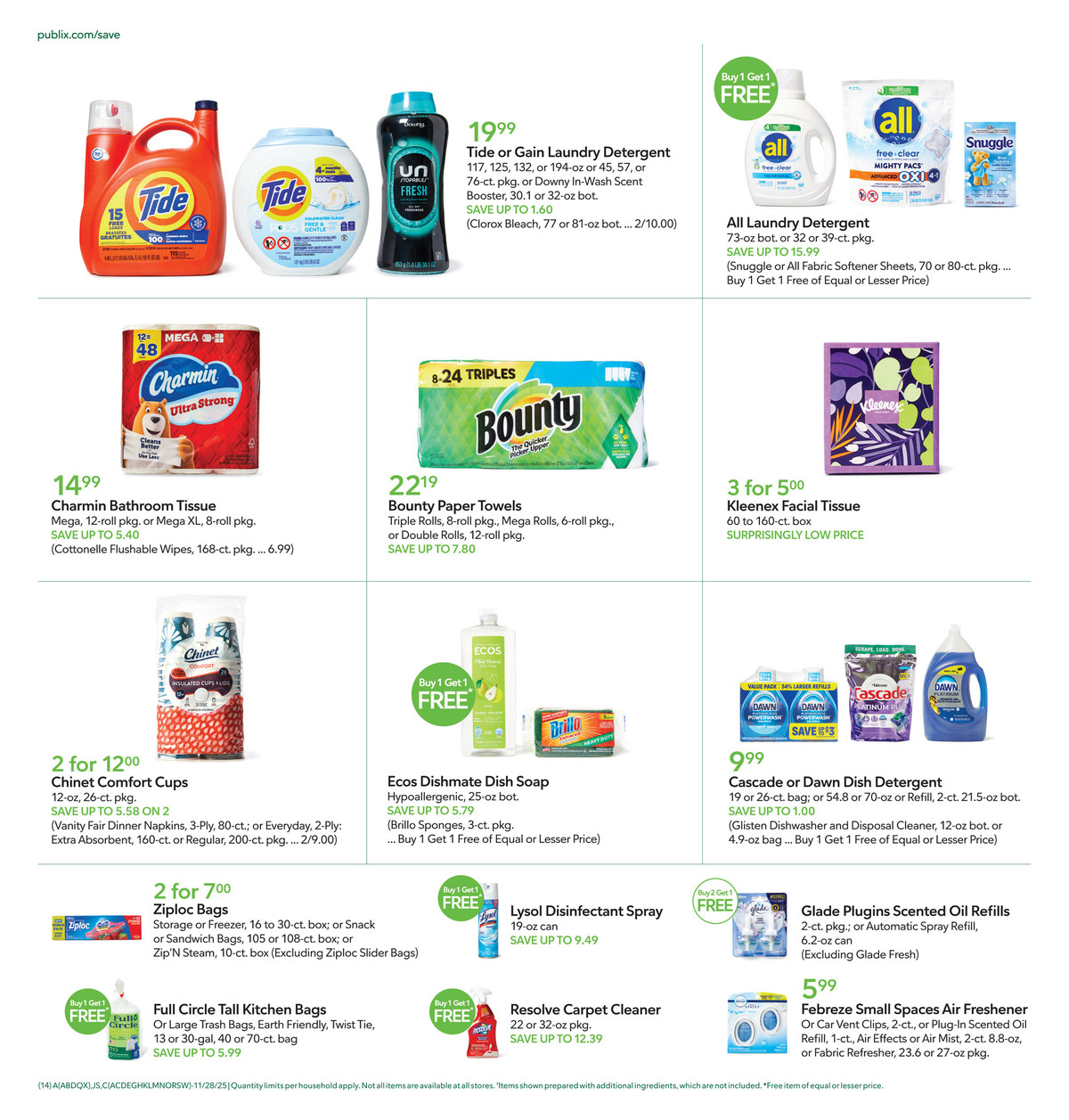 Publix Weekly Ad November 27 - December 2, 2025 | WeeklyAds2