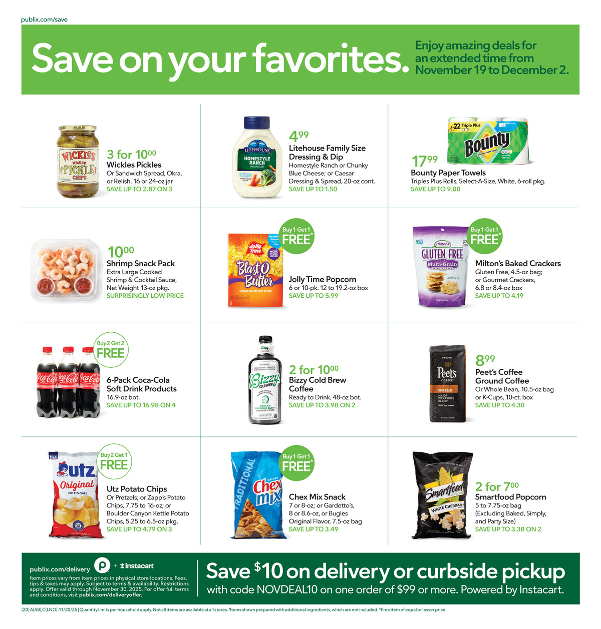 Publix Weekly Ad November 27 - December 2, 2025 | WeeklyAds2