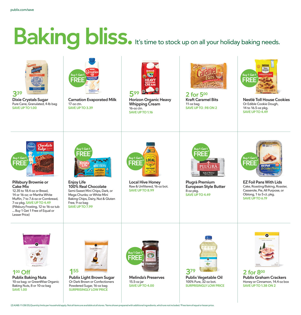 Publix Weekly Ad November 27 - December 2, 2025 | WeeklyAds2