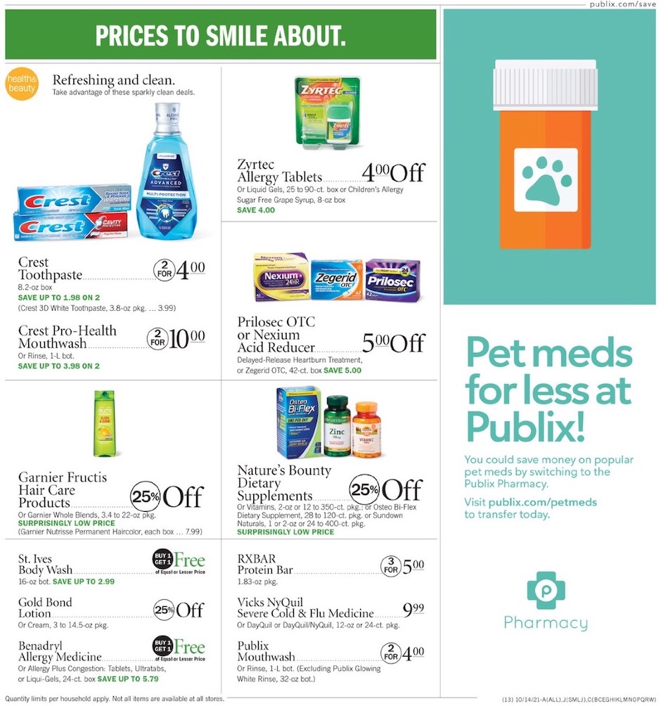 Publix Weekly Ad page 13