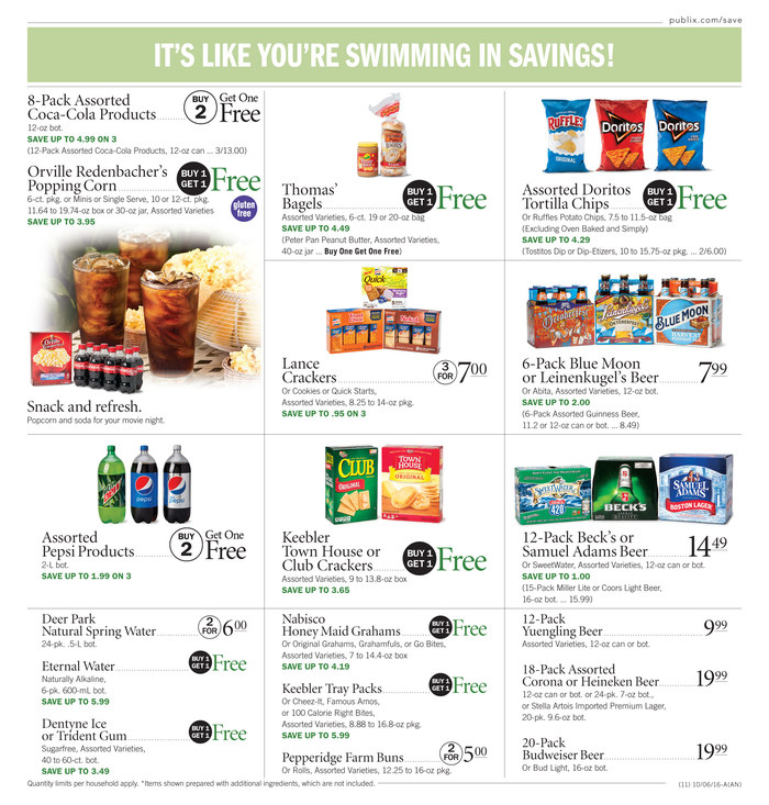 Publix Weekly Ad Oct 5 - 11 2016 page 11