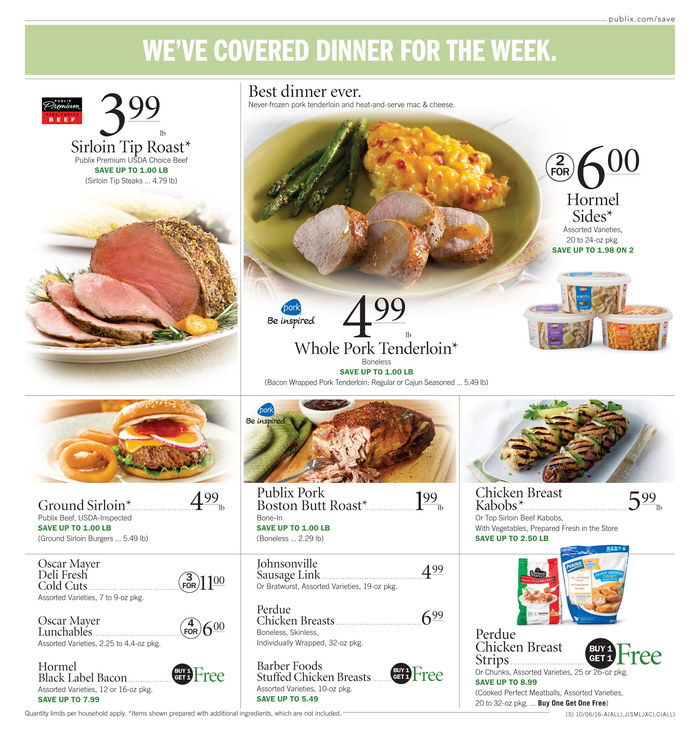 Publix Weekly Ad Oct 5 - 11 2016 page 5