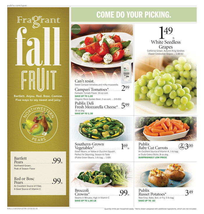 Publix Weekly Ad Oct 5 - 11 2016 page 6