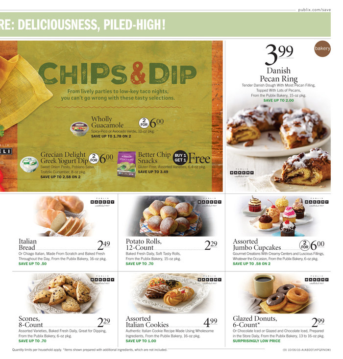 Publix Weekly Ad Oct 5 - 11 2016 page 9