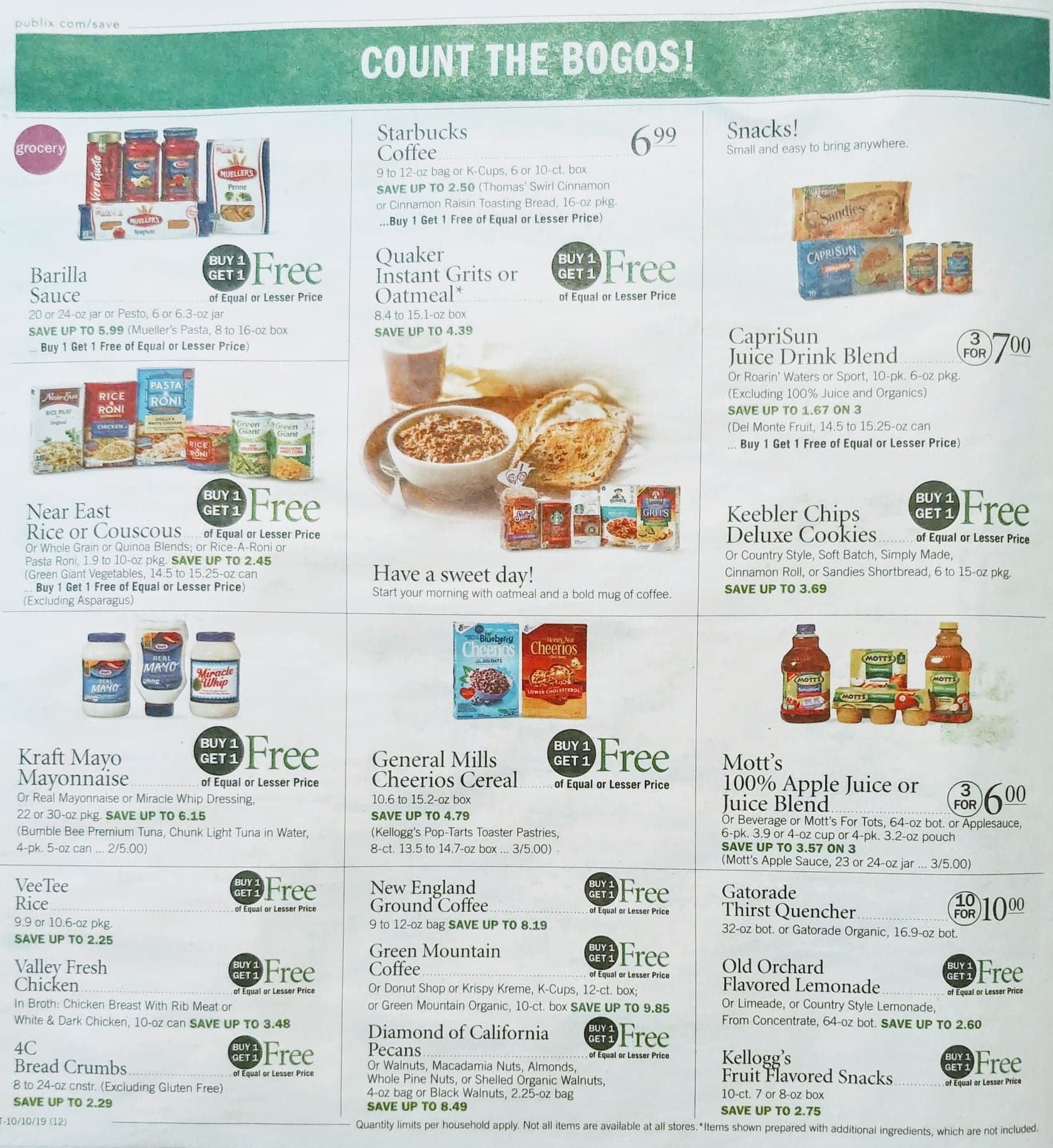 Publix Weekly Ad page 12