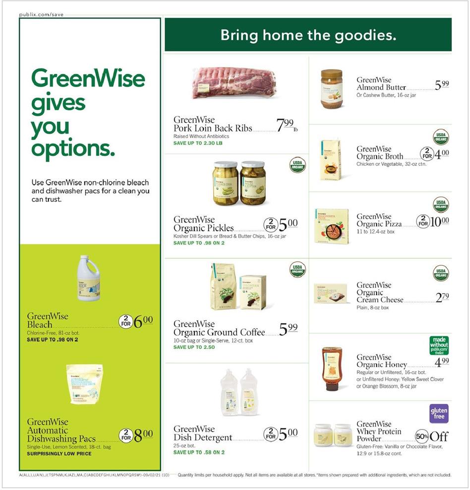 Publix Weekly Ad page 10