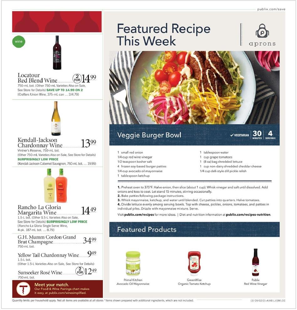Publix Weekly Ad page 3