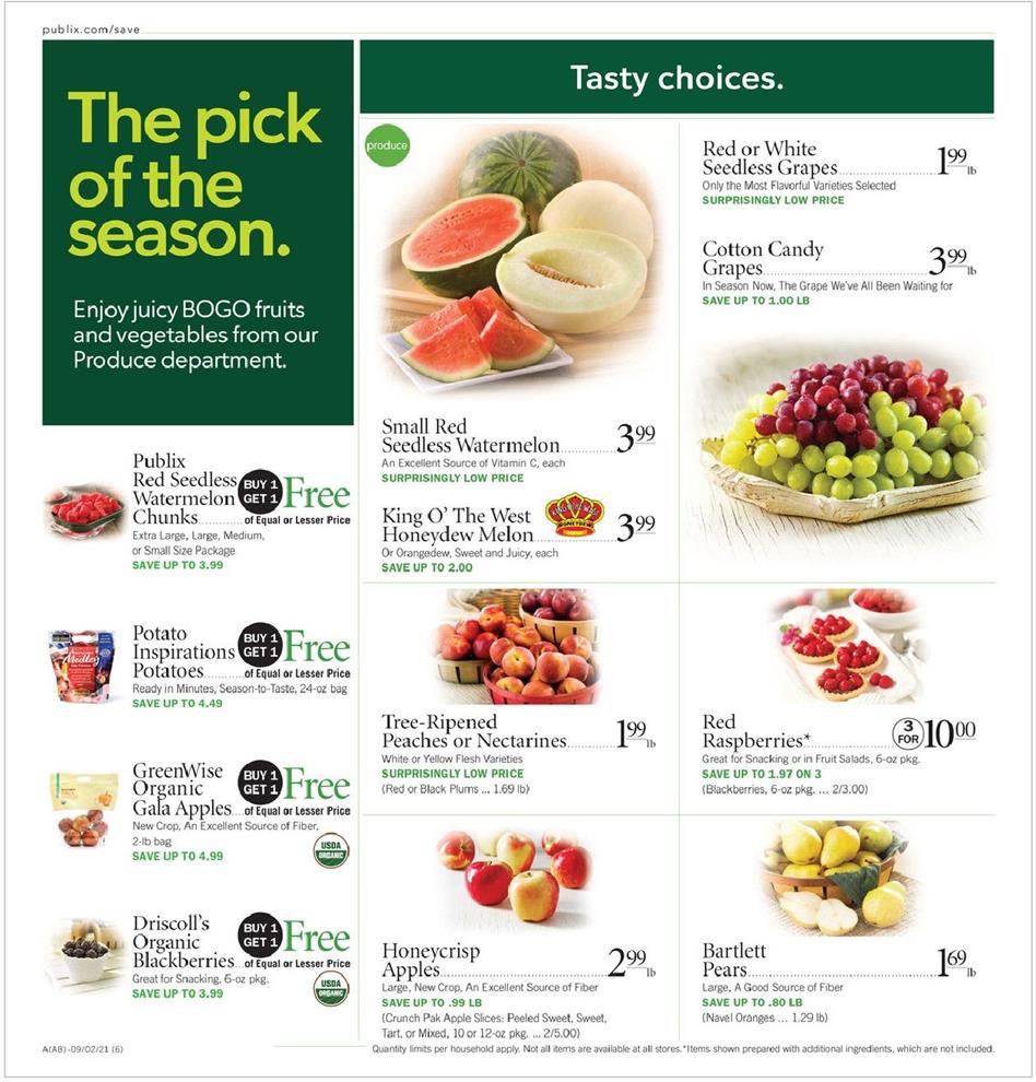Publix Weekly Ad page 6