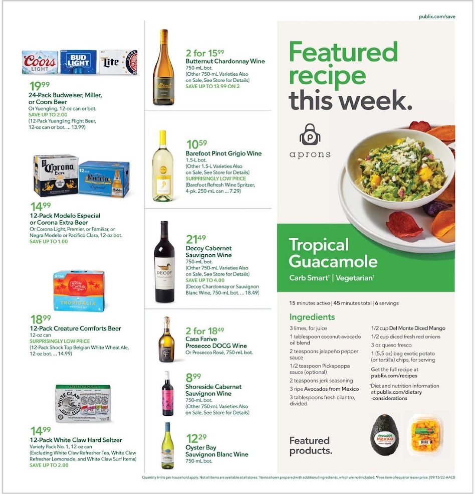 Publix Weekly Ad page 3