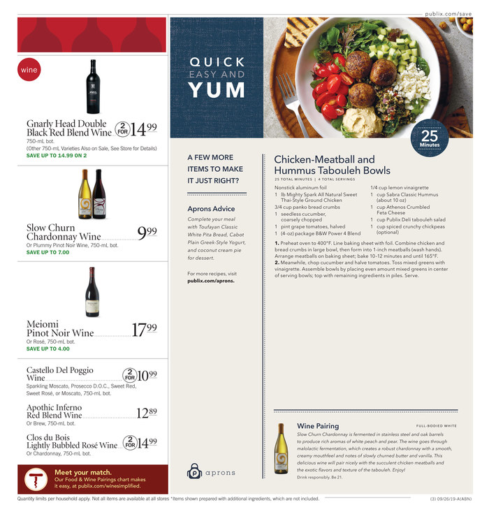 Publix Weekly Ad Sep 25 - Oct 1, 2019 page 3
