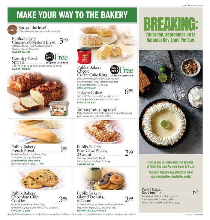 Publix Weekly Ad Sep 25 - Oct 1, 2019 page 9