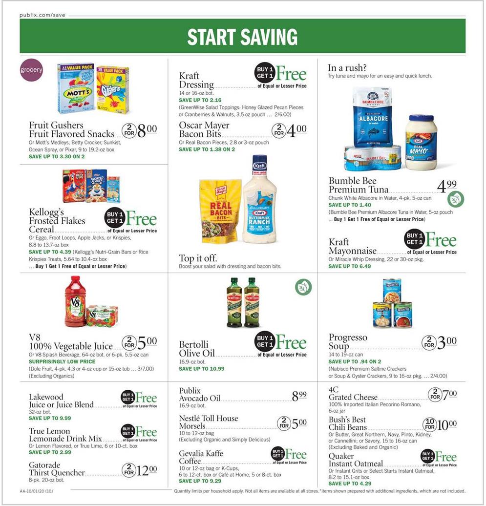 Publix Weekly Ad page 10