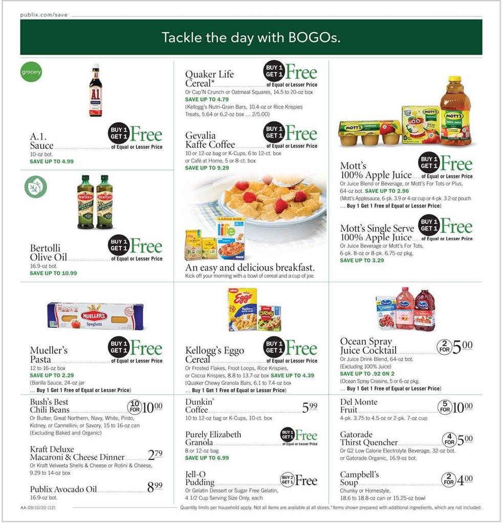 Publix Weekly Ad page 12