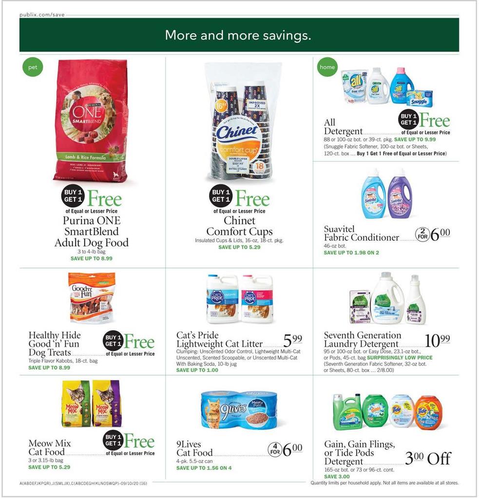 Publix Weekly Ad page 16