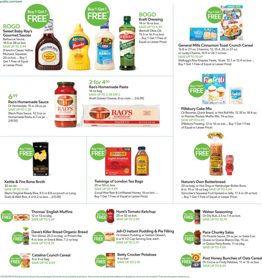 Publix Weekly Ad Sep 9 - 15, 2026 page 12