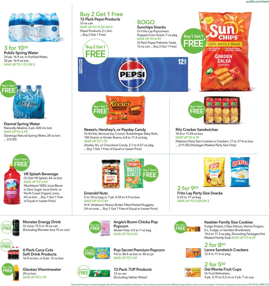 Publix Weekly Ad Sep 9 - 15, 2026 page 13