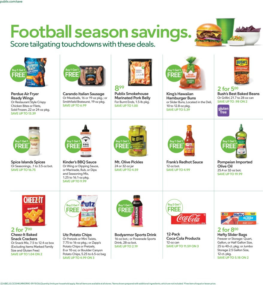 Publix Weekly Ad Sep 9 - 15, 2026 page 2