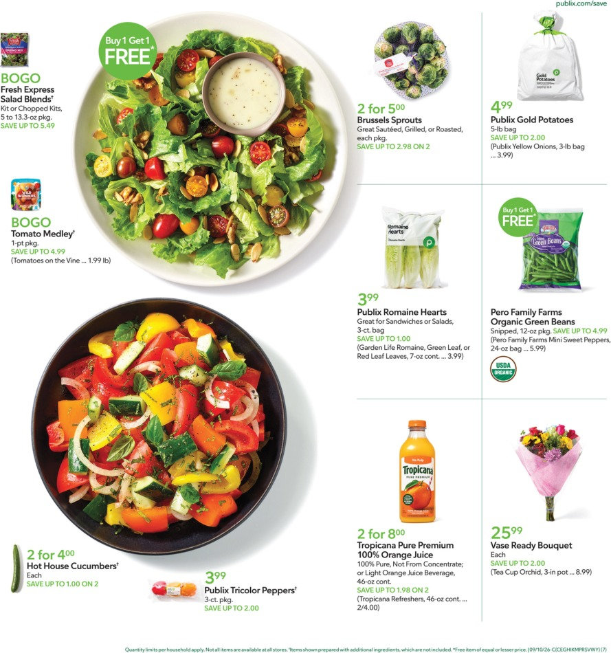 Publix Weekly Ad Sep 9 - 15, 2026 page 7