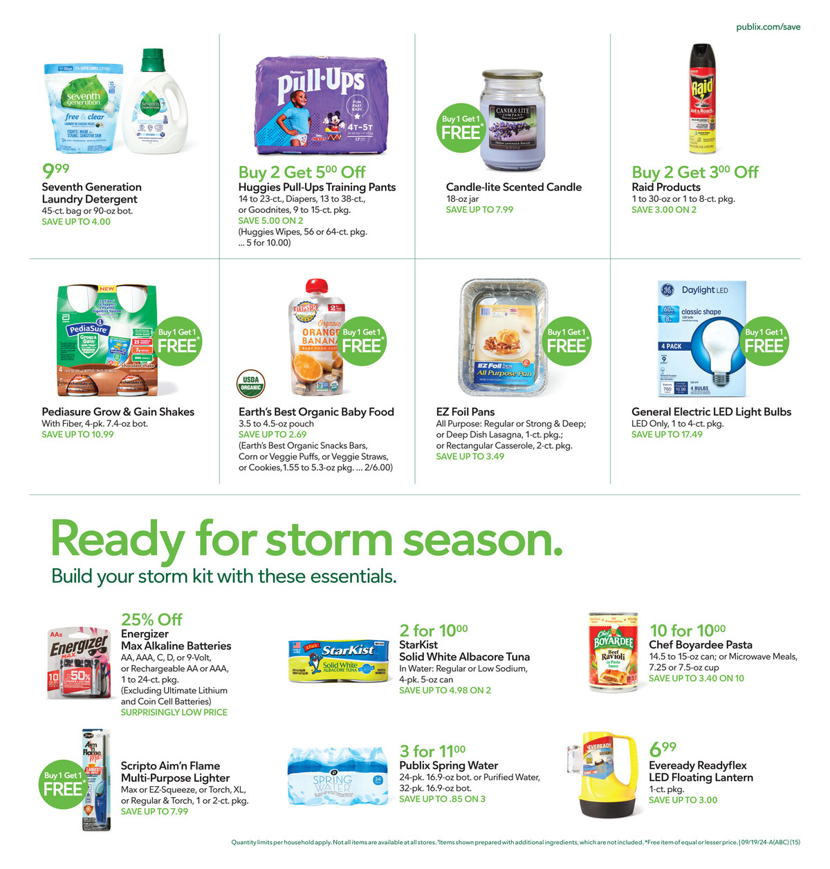Publix Weekly Ad September 17 - 24, 2024 | WeeklyAds2