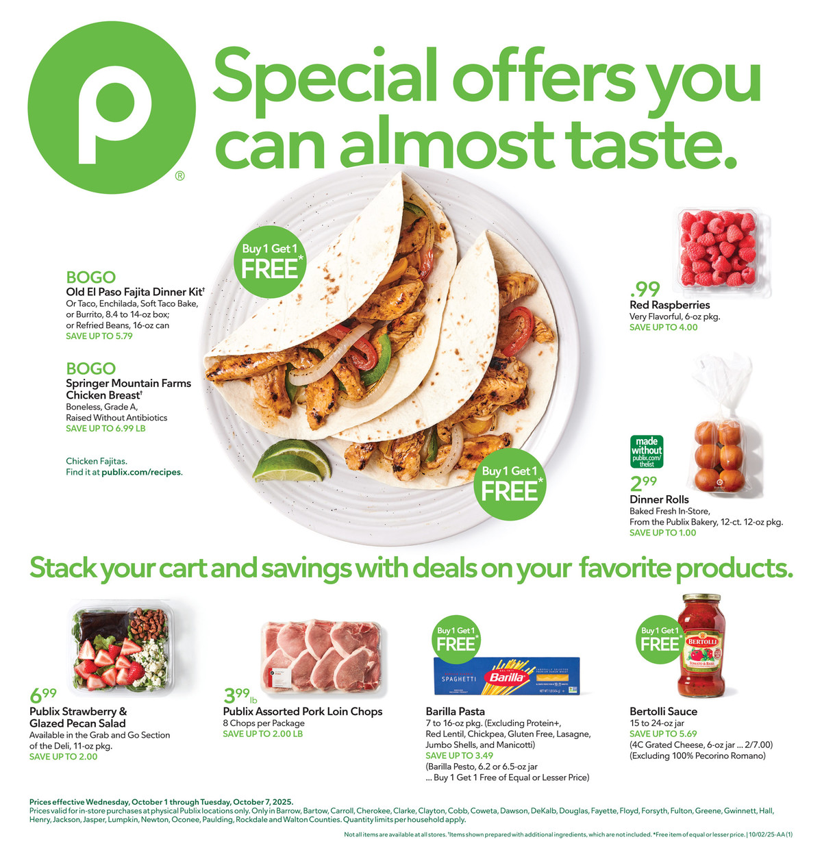 Publix Weekly Ad September 30 - October 7, 2025 | WeeklyAds2